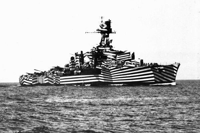 Illustration for article titled Dazzle Camo is Awesome